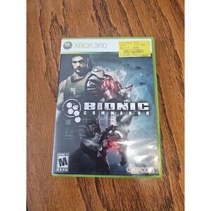 Bionic Commando (Microsoft Xbox 360, 2009) Complete with Manual CIB